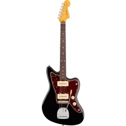 Fender American Professional Jazzmaster Rosewood Black vue de face Fender American Professional Jazzmaster Rosewood Black vue de face
