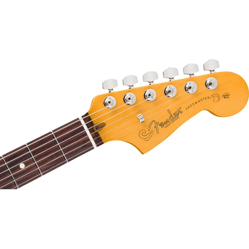 Fender American Professional Jazzmaster Rosewood Oxblood vue du dos de la tête