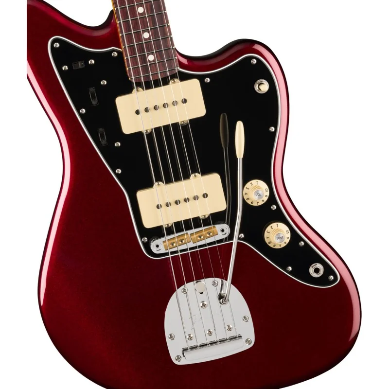 Fender American Professional Jazzmaster Rosewood Oxblood vue de la table