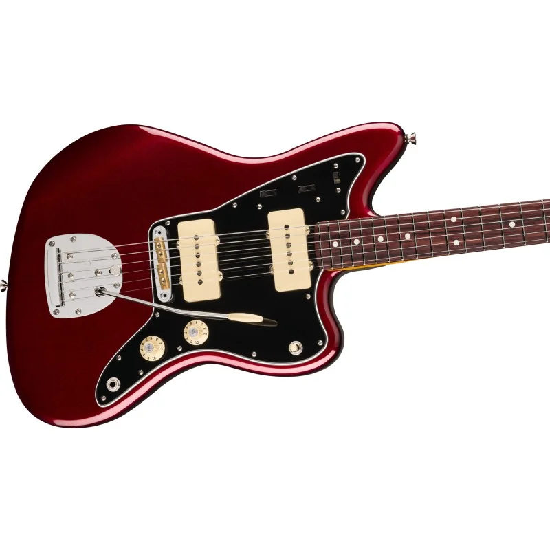 Fender American Professional Jazzmaster Rosewood Oxblood vue de la table