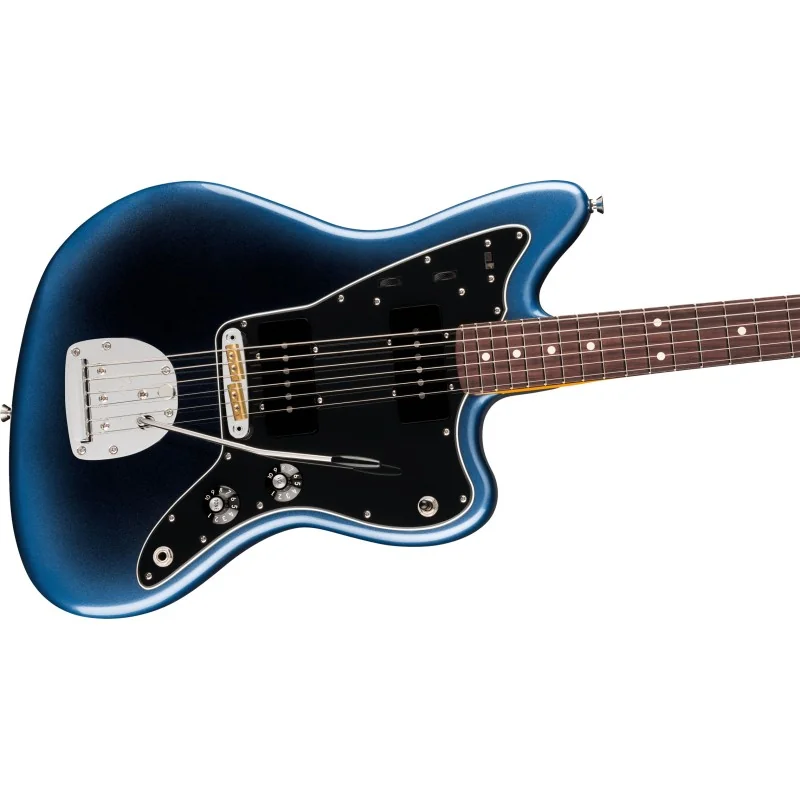 Fender American Professional Jazzmaster Rosewood Dark Night vue de la table