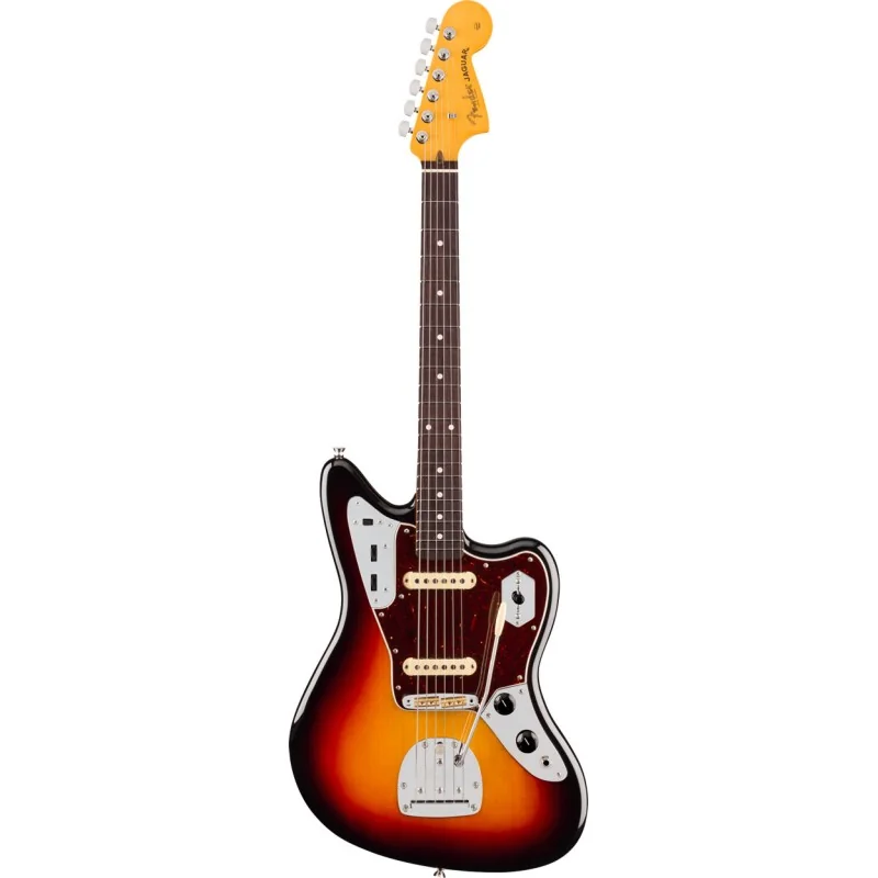 Fender American Professional Jaguar Rosewood 3-Color Sunburst vue de face