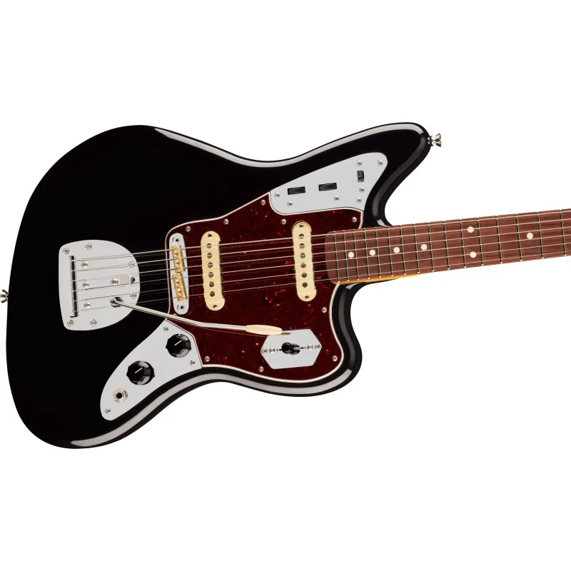 Fender American Professional Jaguar Rosewood Black vue de la table