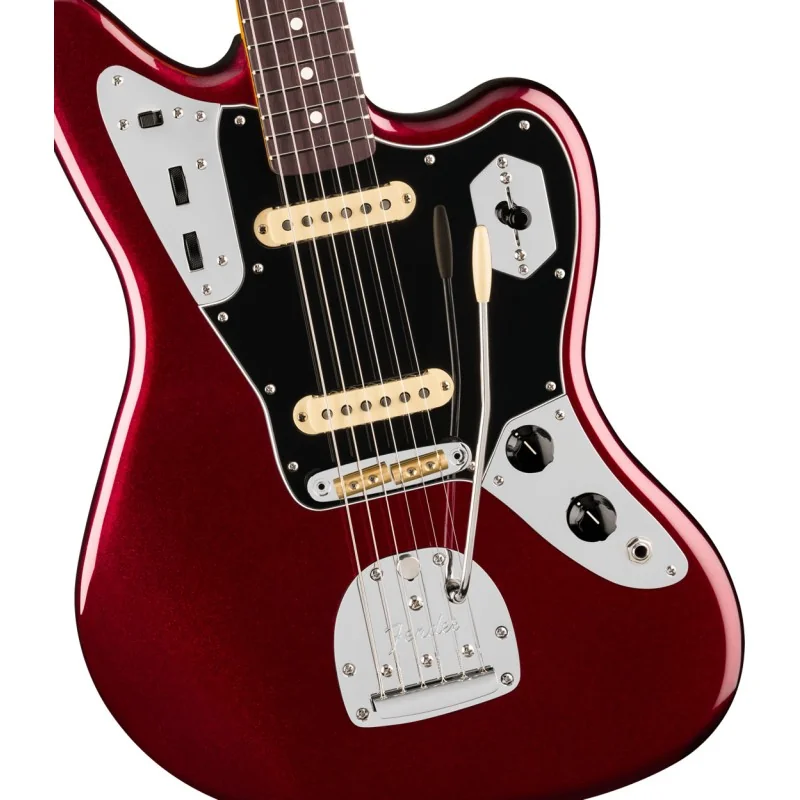 Fender American Professional Jaguar Rosewood Oxblood vue de la table