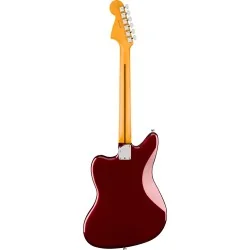 Fender American Professional Jaguar Rosewood Oxblood vue de dos Fender American Professional Jaguar Rosewood Oxblood vue de dos