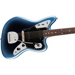 Fender American Professional Jaguar Rosewood Dark Night vue de la table Fender American Professional Jaguar Rosewood Dark Night vue de la table