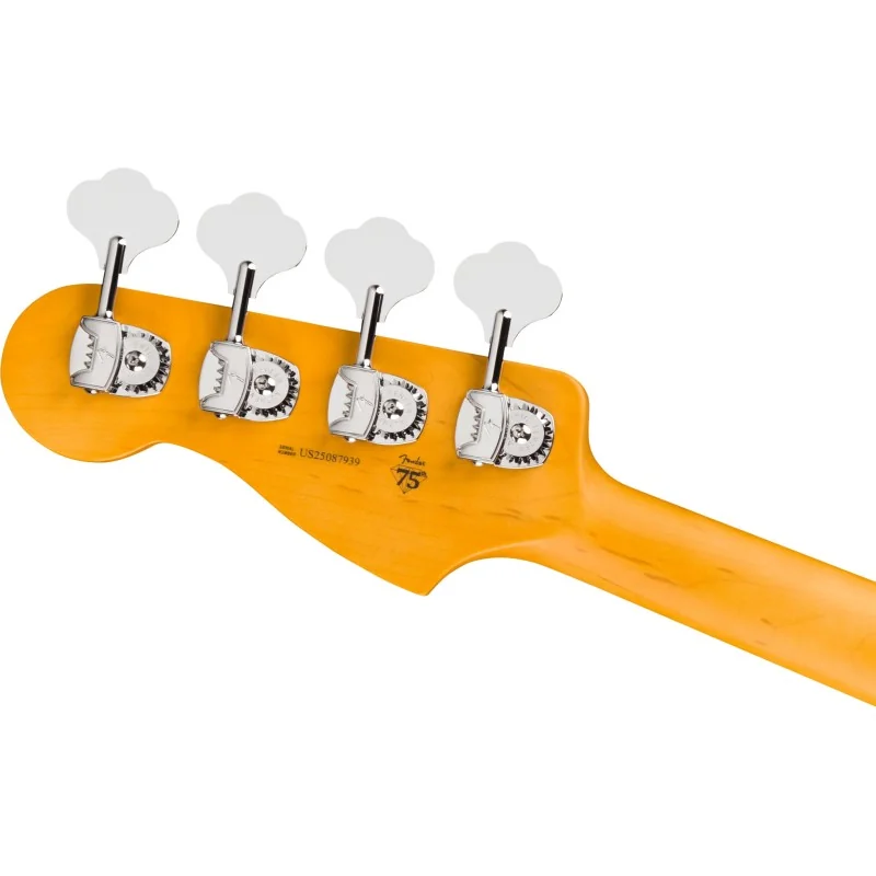 Fender American Professional Precision Bass Rosewood 3-Color Sunburst vue du dos de la tête