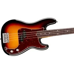 Fender American Professional Precision Bass Rosewood 3-Color Sunburst vue de la table Fender American Professional Precision Bass Rosewood 3-Color Sunburst vue de la table