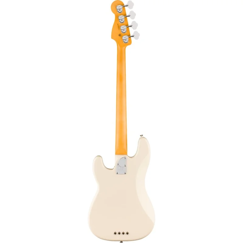 Fender American Professional Precision Bass Rosewood Olympic White vue de dos