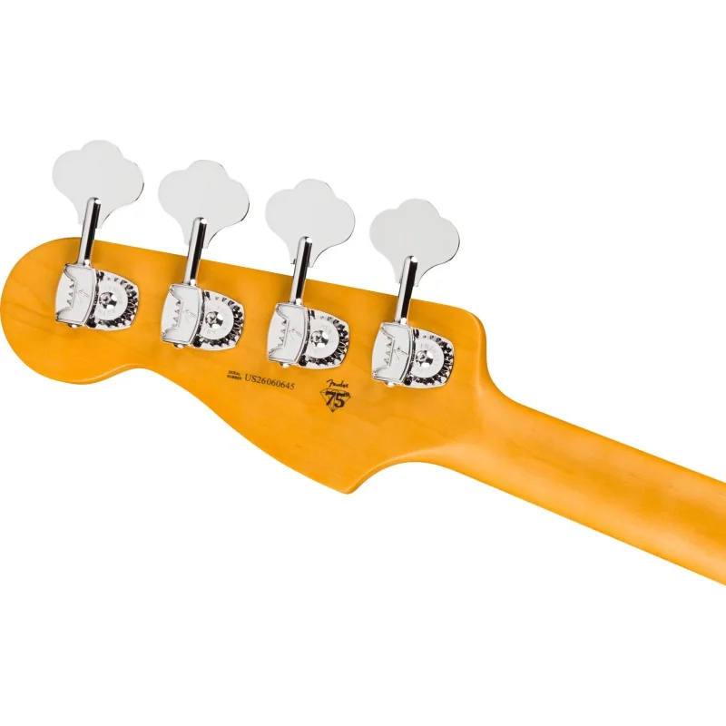 Fender American Professional Precision Bass Rosewood Oxblood vue du dos de la tête