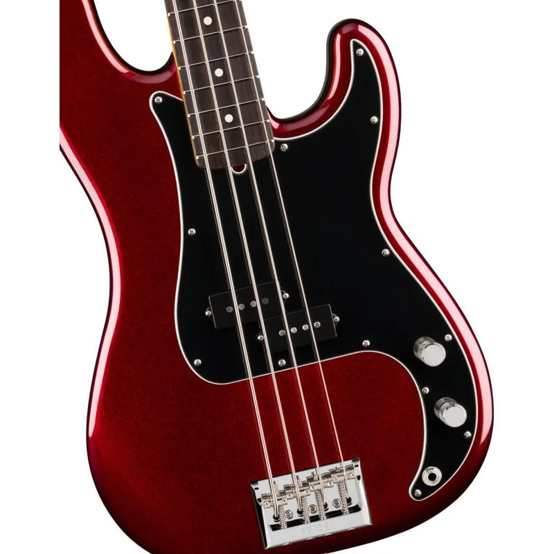 Fender American Professional Precision Bass Rosewood Oxblood vue de la table