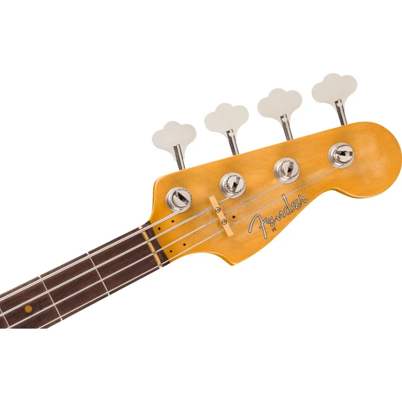 Fender Lee Sklar Precision Bass Rosewood Aged Natural vue de la tête