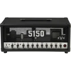 EVH 5150 Iconic Series 15W 6L6 Head Black 230V vue de face