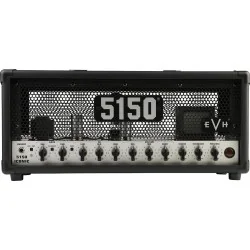 EVH 5150 Iconic Series 15W 6L6 Head Black 230V vue de face