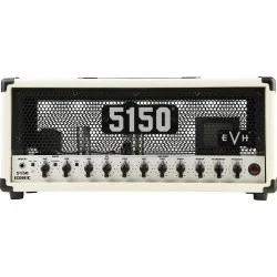 EVH 5150 Iconic Series 15W 6L6 Head Ivory 230V vue de face