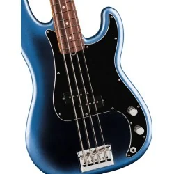 Fender American Professional Precision Bass Rosewood Dark Night vue de la table Fender American Professional Precision Bass Rosewood Dark Night vue de la table