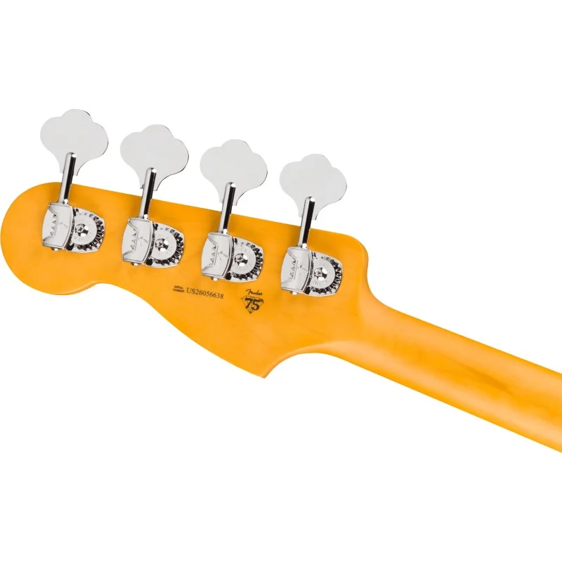 Fender American Professional Precision Bass Maple 3-Color Sunburst vue du dos de la tête
