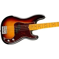 Fender American Professional Precision Bass Maple 3-Color Sunburst vue de la table Fender American Professional Precision Bass Maple 3-Color Sunburst vue de la table