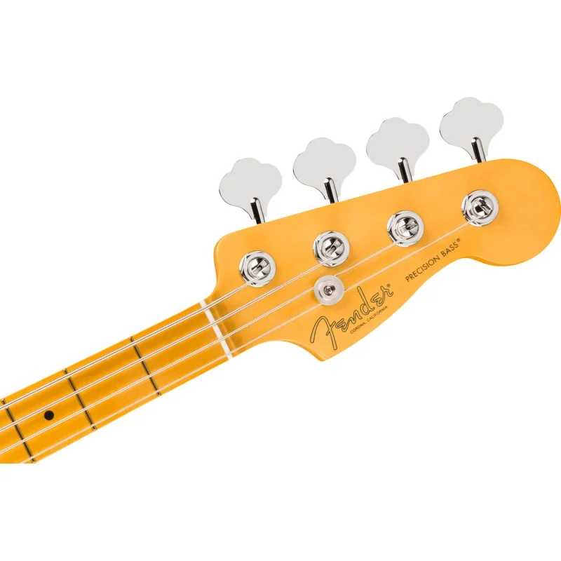 Fender American Professional Precision Bass Maple Olympic White vue de la tête