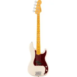 Fender American Professional Precision Bass Maple Olympic White vue de face Fender American Professional Precision Bass Maple Olympic White vue de face