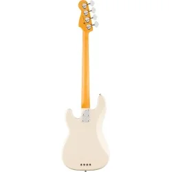 Fender American Professional Precision Bass Maple Olympic White vue de dos Fender American Professional Precision Bass Maple Olympic White vue de dos
