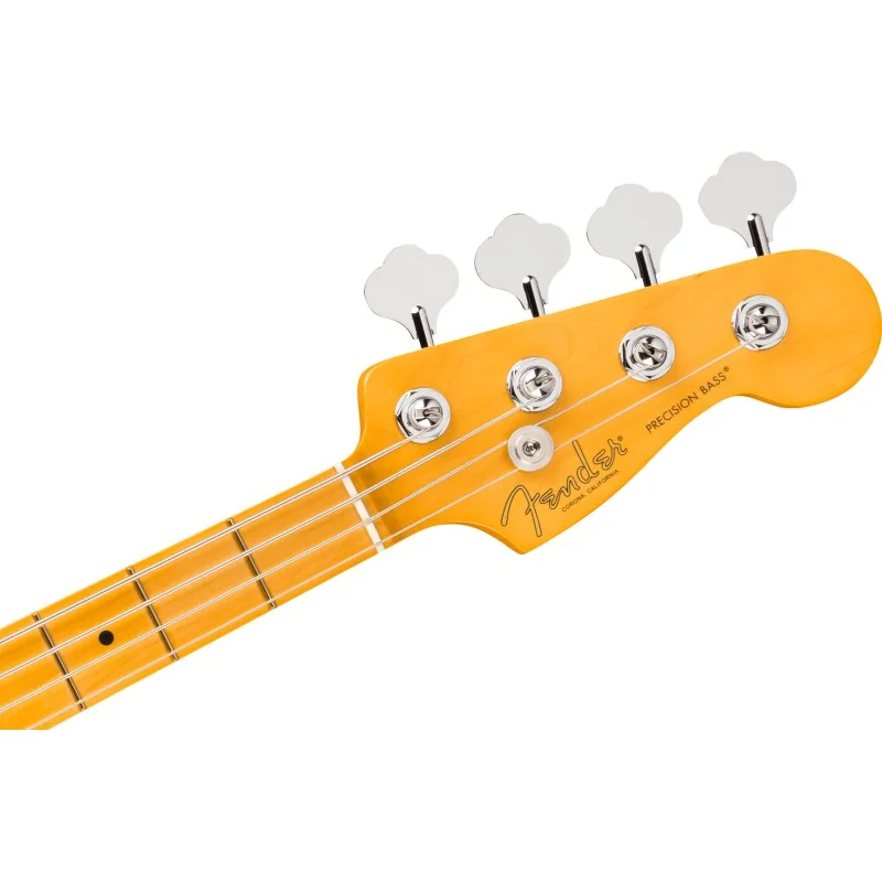 Fender American Professional Precision Bass Maple Aged Cherry Burst vue de la tête