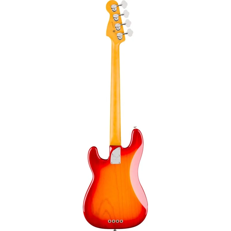 Fender American Professional Precision Bass Maple Aged Cherry Burst vue de dos