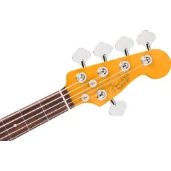 Fender American Professional Precision Bass V Rosewood Olympic White vue de la tête