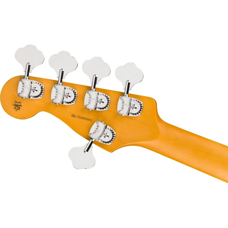 Fender American Professional Precision Bass V Rosewood Olympic White vue du dos de la tête