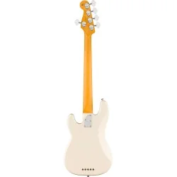 Fender American Professional Precision Bass V Rosewood Olympic White vue de dos