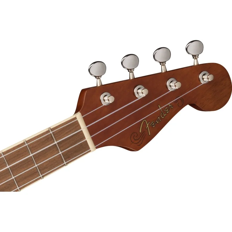 Fender Avalon Tenor Ukulele Natural vue de la tête