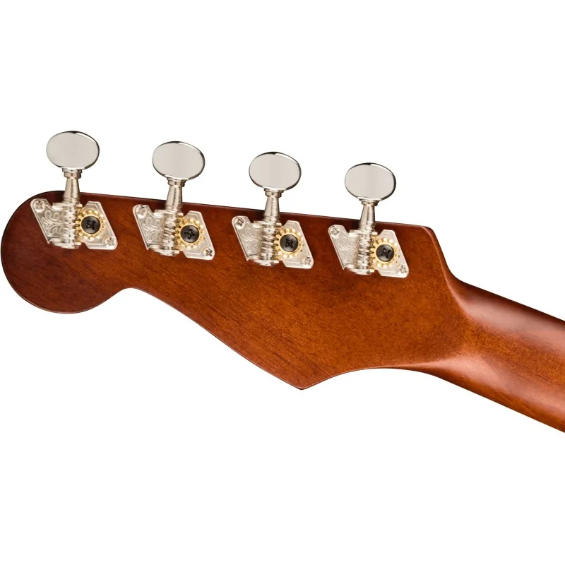 Fender Avalon Tenor Ukulele Natural vue du dos de la tête