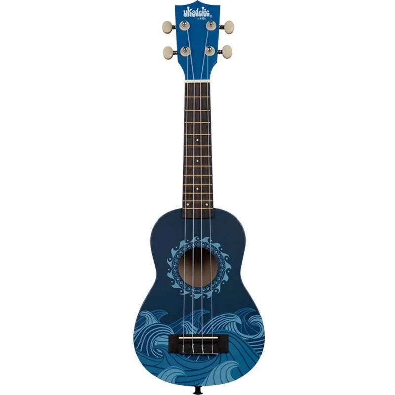 Kala Ukadelic Soprano Deep Blue vue de face