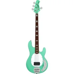 Sterling by Music Man StingRay4 Seafoam Green vue de face Sterling by Music Man StingRay4 Seafoam Green vue de face