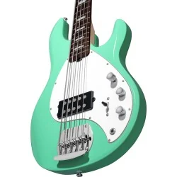 Sterling by Music Man StingRay5 Seafoam Green vue de la table