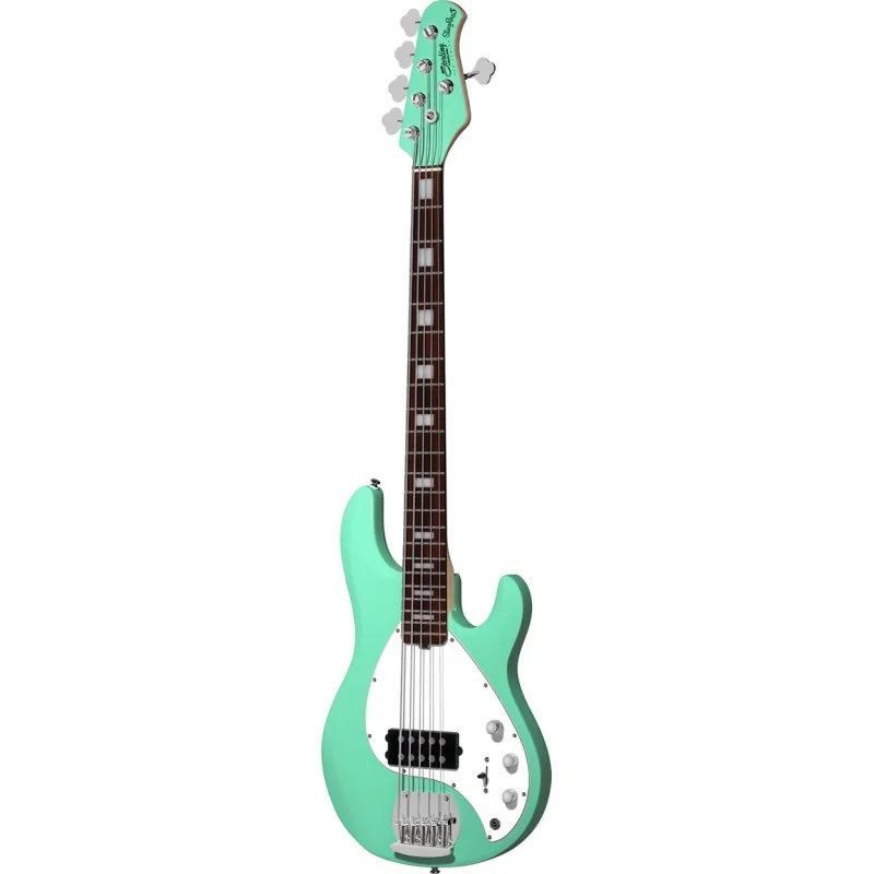 Sterling by Music Man StingRay5 Seafoam Green vue de côté