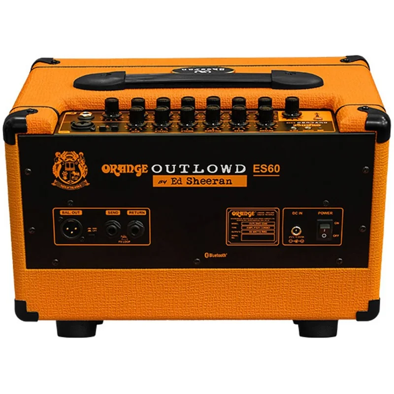 Orange Outlowd ES60 by Ed Sheeran vue de dos