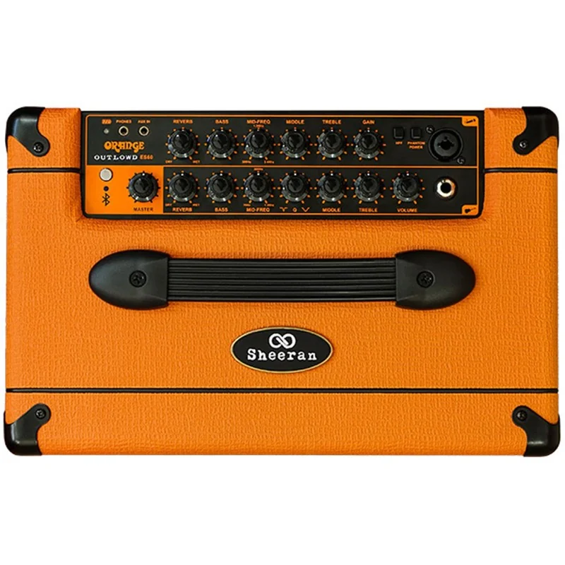Orange Outlowd ES60 by Ed Sheeran vue du dessus