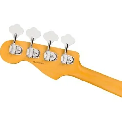 Fender American Professional Jazz Bass Rosewood Olympic White vue du dos de la tête Fender American Professional Jazz Bass Rosewood Olympic White vue du dos de la tête