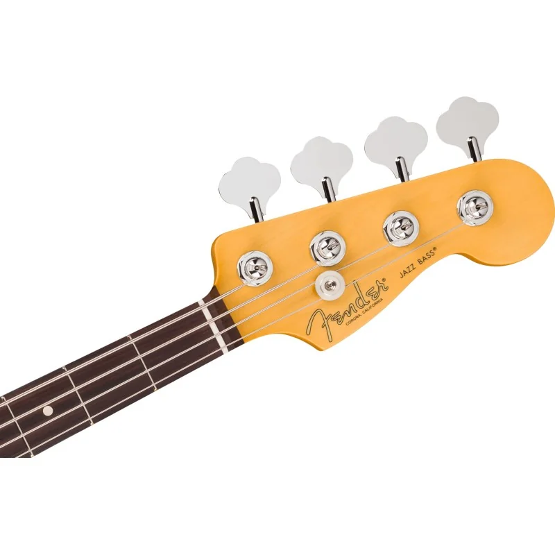 Fender American Professional Jazz Bass Rosewood Olympic White vue de la tête