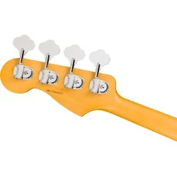 Fender American Professional Jazz Bass Rosewood Dark Night vue du dos de la tête Fender American Professional Jazz Bass Rosewood Dark Night vue du dos de la tête