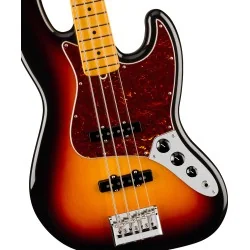 Fender American Professional Jazz Bass Maple 3-Color Sunburst vue de la table Fender American Professional Jazz Bass Maple 3-Color Sunburst vue de la table