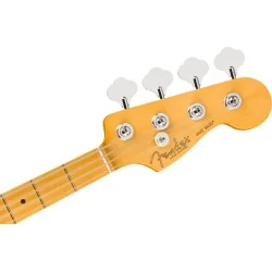 Fender American Professional Jazz Bass Maple Olympic White vue de la tête Fender American Professional Jazz Bass Maple Olympic White vue de la tête