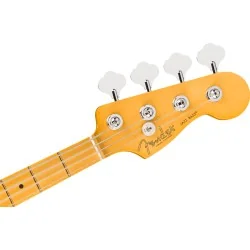 Fender American Professional Jazz Bass Maple Natural vue de la tête Fender American Professional Jazz Bass Maple Natural vue de la tête