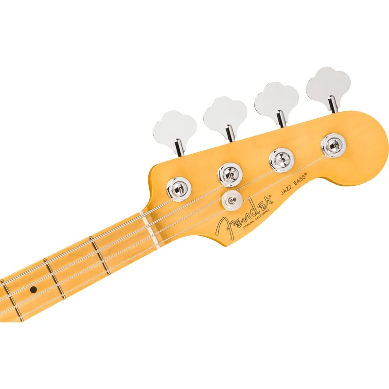 Fender American Professional Jazz Bass Maple Aged Cherry Burst vue de la tête