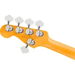 Fender American Professional Jazz Bass V Rosewood 3-Color Sunburst vue du dos de la tête Fender American Professional Jazz Bass V Rosewood 3-Color Sunburst vue du dos de la tête