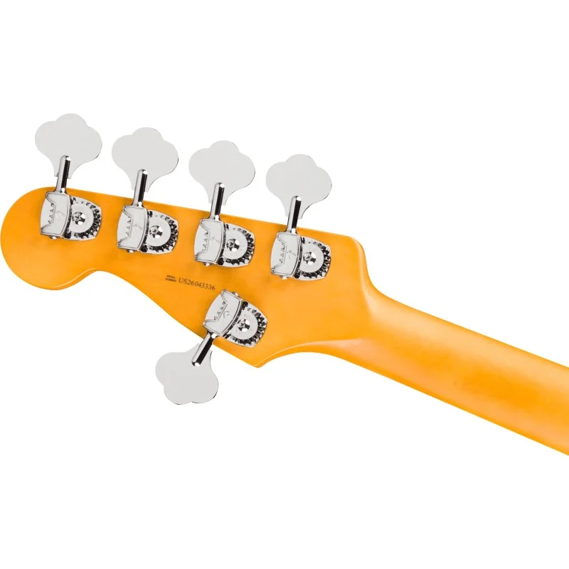 Fender American Professional Jazz Bass V Rosewood 3-Color Sunburst vue du dos de la tête