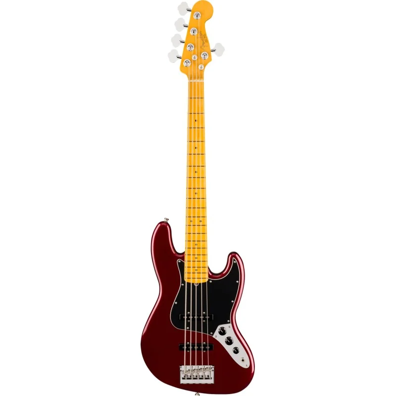 Fender American Professional Jazz Bass V Maple Fingerboard Oxblood vue de face