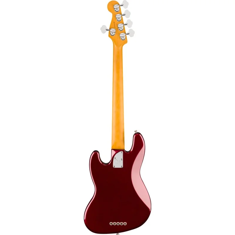 Fender American Professional Jazz Bass V Maple Fingerboard Oxblood vue de dos