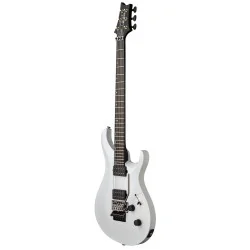 PRS Tekton Floyd White Holoflake vue de côté PRS Tekton Floyd White Holoflake vue de côté